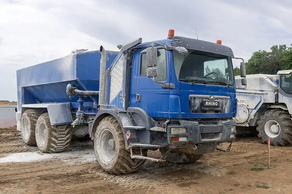 Caminhão distribuidor de cimento para locação